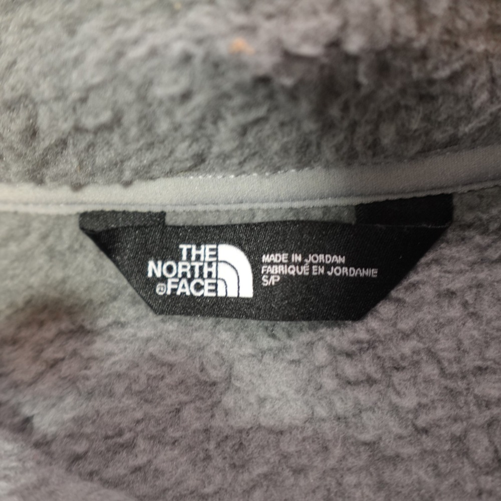 The North Face Vest Adult S/P Gray Sweater Fleece Full Zip Gorpcore Logos‎ NEW - Picture 3 of 12